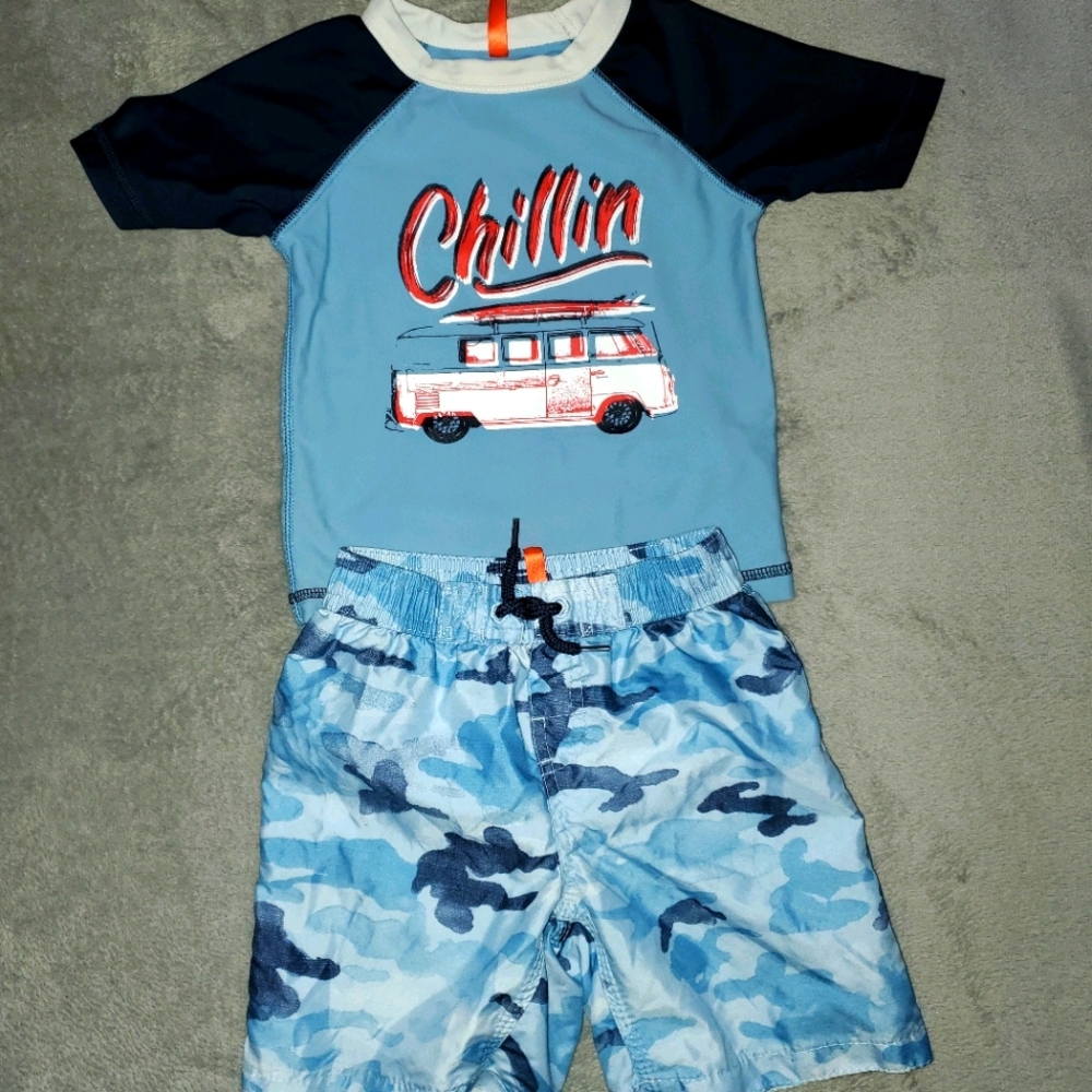 Toddler boy swimsuit.